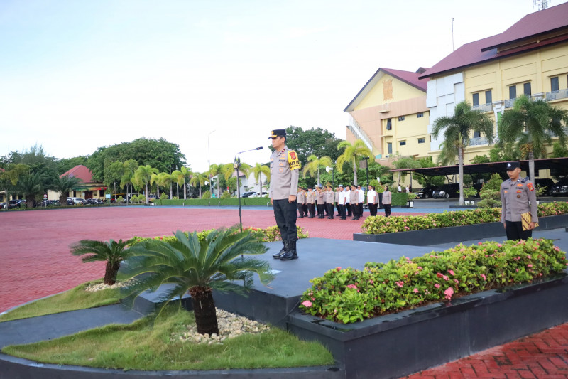 Wakapolda Aceh Pagi Ini Inspektur Apel Di Mapolda Aceh