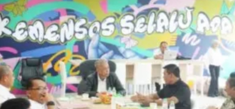 Bupati Aceh Besar Audiensi dengan Menteri Sosial RI Gus Ipul