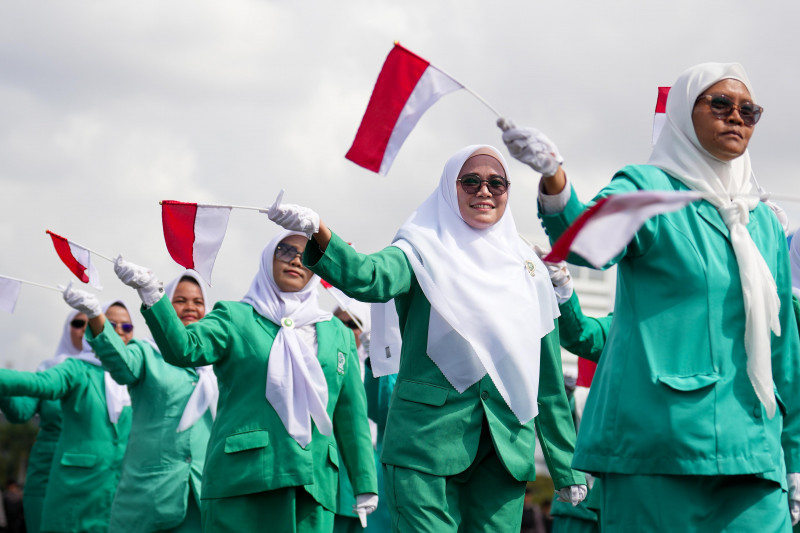 Fatayat NU Turut Andil Dalam HUT Bhayangkara ke-79, Kadiv Humas: Mari Terus Bersinergi Membangun Bangsa