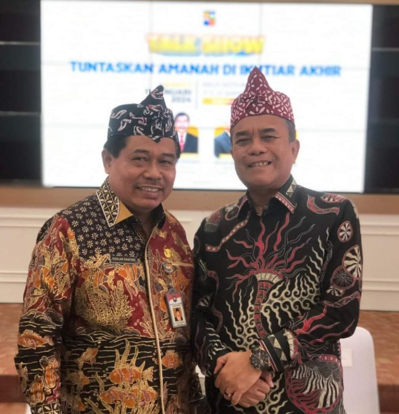 Said Mulyadi Ikuti Talk Show Tuntaskan Amanah di Ikhtiar Terakhir