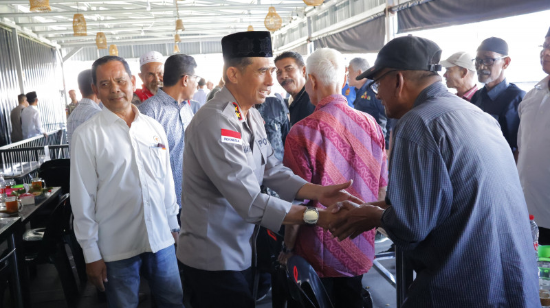 Kapolda Aceh Hadiri Halal Bihalal Idulfitri 1447 H Bersama Purnawirawan dan Warakawuri di Banda Aceh