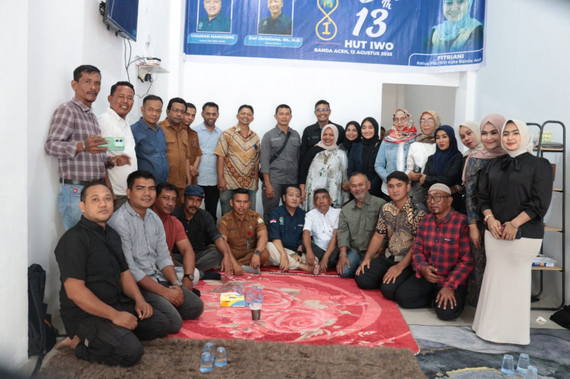 HUT IWO ke-13 Dirayakan PW IWO Aceh Dan  PD IWO se-Aceh, Teguhkan Komitmen Profesionalisme Wartawan di Era Digital