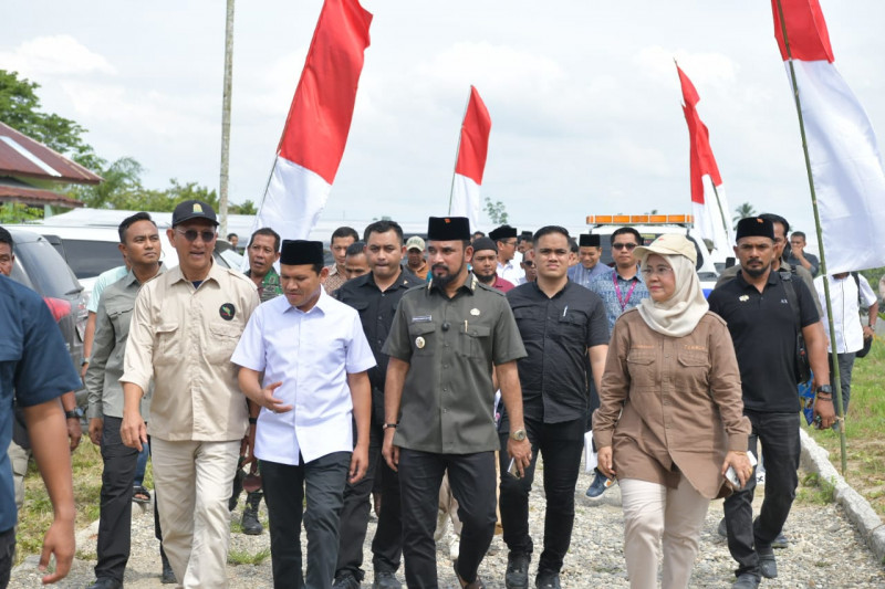 Wagub Fadhlullah Resmikan Pusat Pelatihan Budidaya Bibit Kakao Unggul di Aceh Timur