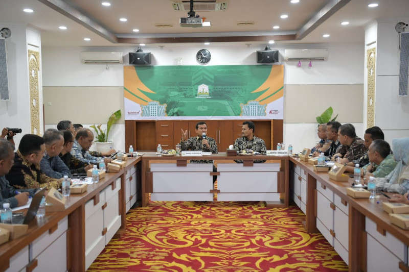 Percepatan Pembentukan Koperasi Desa Merah Putih, Wagub Aceh Pimpin Rakap SKPA