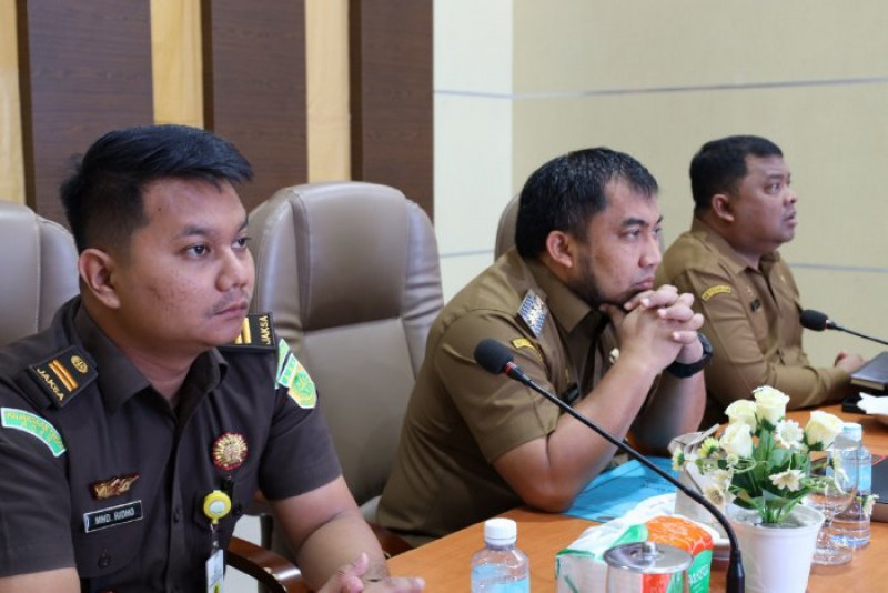 Pj Bupati Aceh Besar dan Forkopimda Ikuti Rakor Pengendalian Inflasi dengan Mendagri