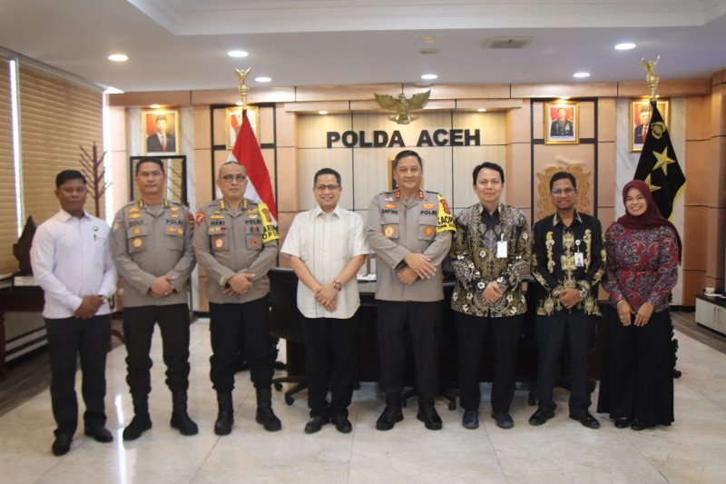 Regional CEO BSI Aceh Audiensi Dengan Kapolda Aceh