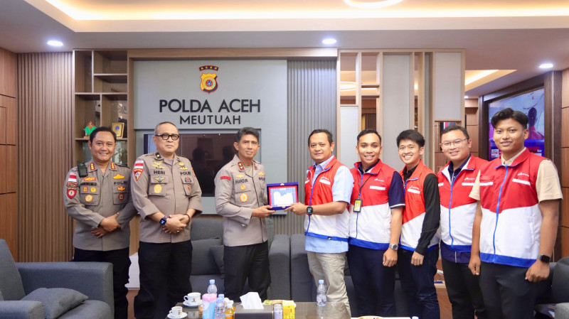 KAPOLDA ACEH TERIMA AUDIENSI PT PERTAMINA, PERKUAT SINERGI PENGAMANAN OBJEK VITAL NASIONAL DAN DISTRIBUSI ENERGI