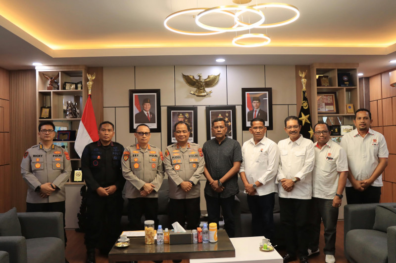 Kapolda Aceh Terima Silaturahmi Ketua KONI Aceh