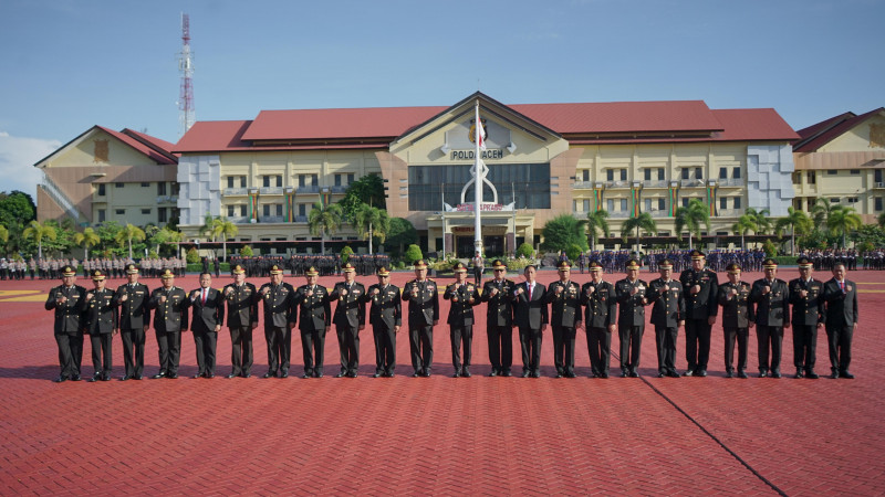 Kapolda Aceh Pimpin Upacara Hari Lahir Pancasila 2026 di Mapolda Aceh