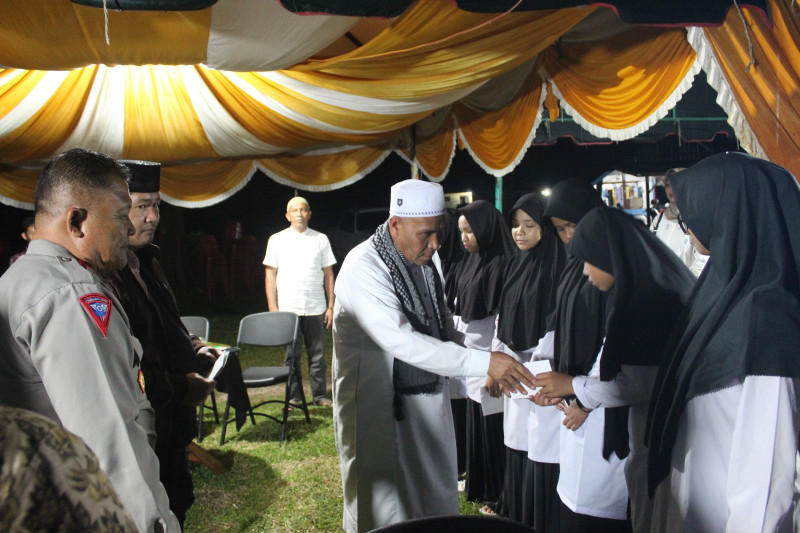 Di Aceh Jaya, Ulama, Polisi Dan Anak Yatim Buka Puasa Bersama