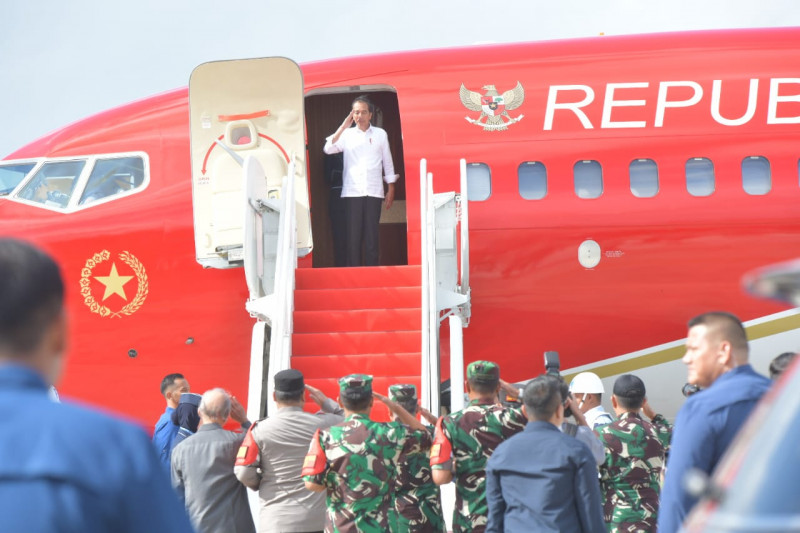 Kapolda Aceh Antar Keberangkatan Presiden RI Di Bandara SIM