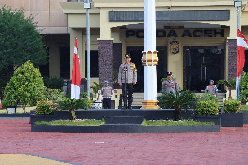 Wakapolda Aceh : Saya Memperoleh Kenaikan Pangkat Dan Jabatan Atas Do'a Seluruh Personel Terkhusus Saya Sendiri