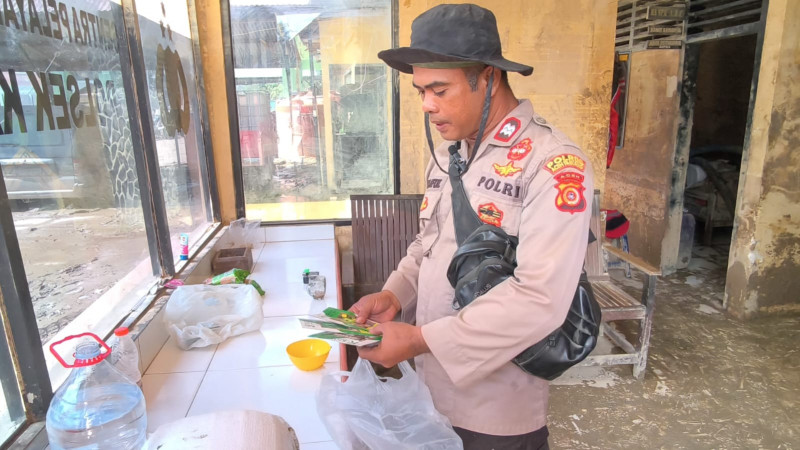 Dari Lumpur Menjadi Palawija : Kapolda Aceh Dorong Ketahanan Pangan Warga Terdampak Banjir di Aceh Tamiang