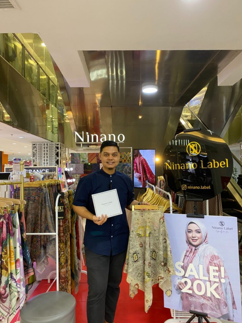 Ninano Label, Hijab Motif Etnik UMKM Binaan BSI