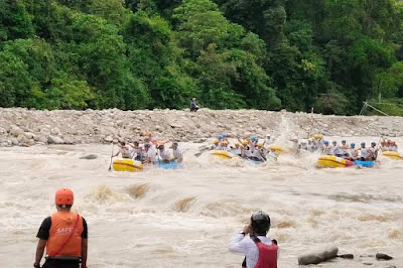 Tim Atlet Putra Aceh Sabet Emas Cabor Arung Jeram PON XXI