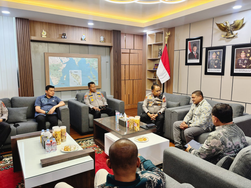Kapolda Aceh Terima Silaturahmi Ketua Badan Reintegrasi Aceh, Perkuat Sinergi Jaga Kamtibmas