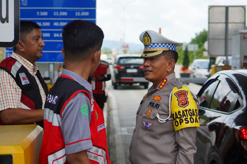 Dirlantas Polda Aceh Imbau Pengguna Jalan Tol Siapkan Saldo yang Cukup