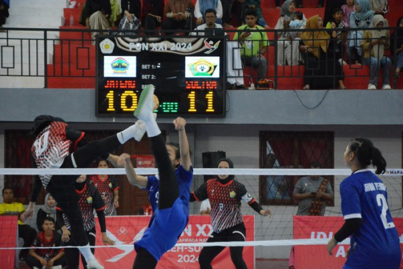 Pertandingan Nomor Regu Event Putra-Putri Sepak Takraw Digelar Besok