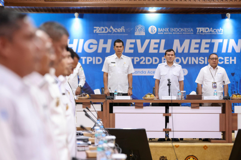 Peduli Inflasi Wagub Kumpulkan Seluruh Kepala Daerah Se Aceh