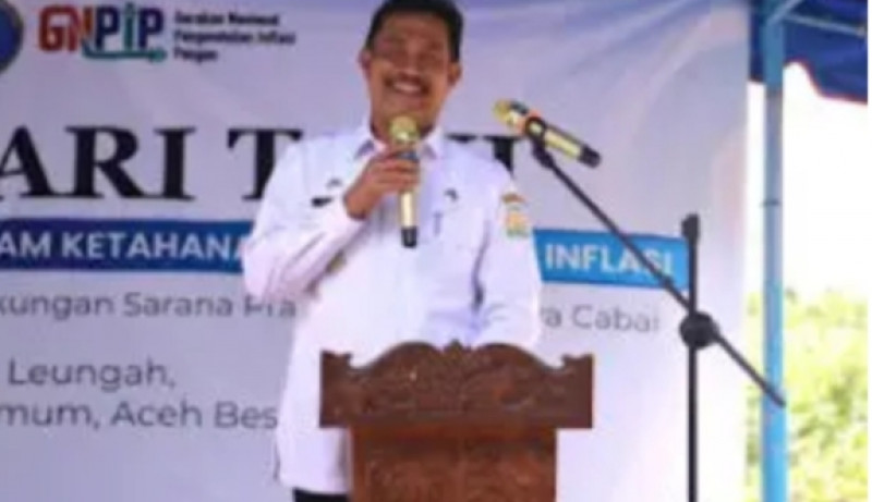 Wabup Aceh Besar Hadiri Launching Berdikari Tani BNNP dan Bank Indonesia Perwakilan Aceh