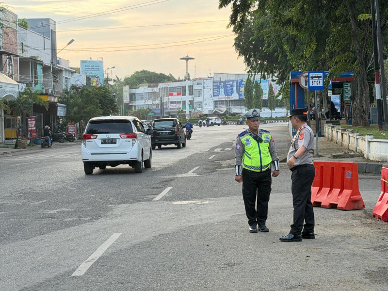 Kapolda Aceh Turun Langsung Pastikan Lalu Lintas Aman dan Lancar: Kehadiran Polisi Harus Dirasakan Masyarakat