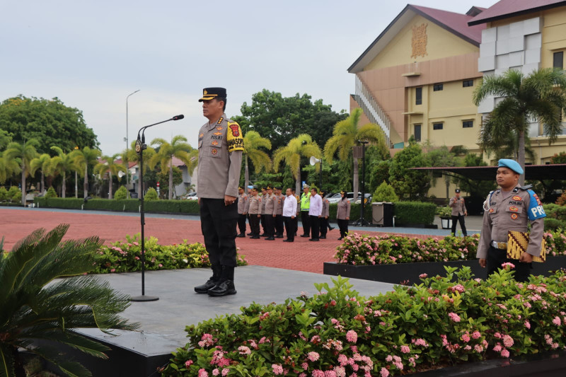 Penyambutan Kunker Komisi III DPR RI Ke Polda Aceh, Irwasda Polda Aceh : Pimpinan Sampaikan Ucapan Terima Kasih Dan Apresiasi Untuk Personel Polda Aceh