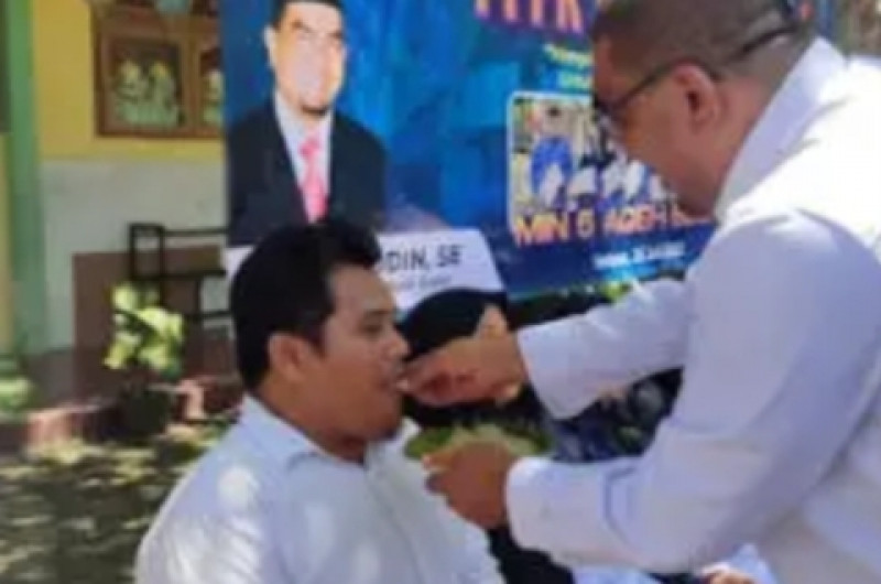 MIN 6 Aceh Besar Gelar Peusijuk dan Syukuran Guru PPPK 2025