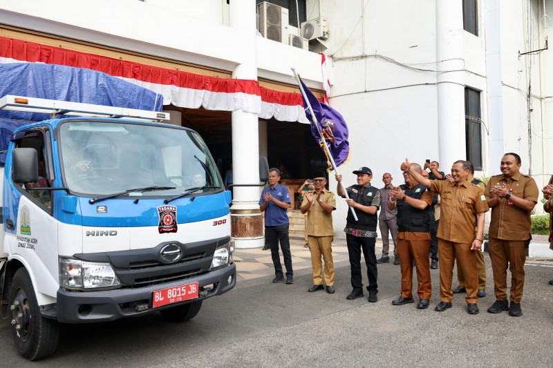 Siaga Bencana, Pemerintah Aceh Distribusikan Logistik Senilai Rp5,38 Miliar ke Daerah