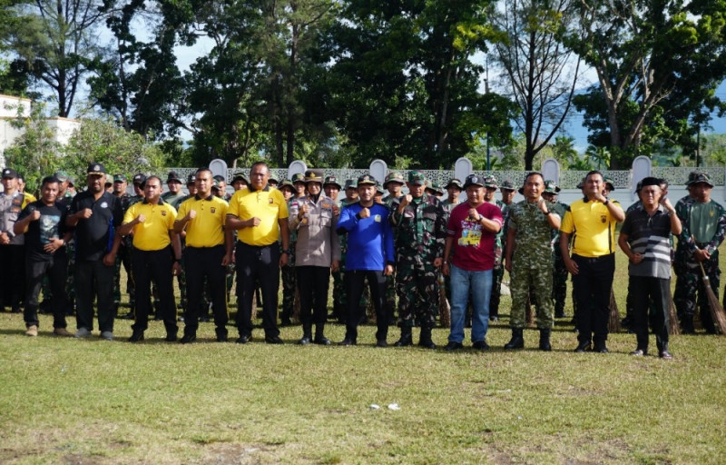 Pemkab Aceh Besar Gelar Gotong Royong Massal Sambut Ramadhan 1447 Hijriah