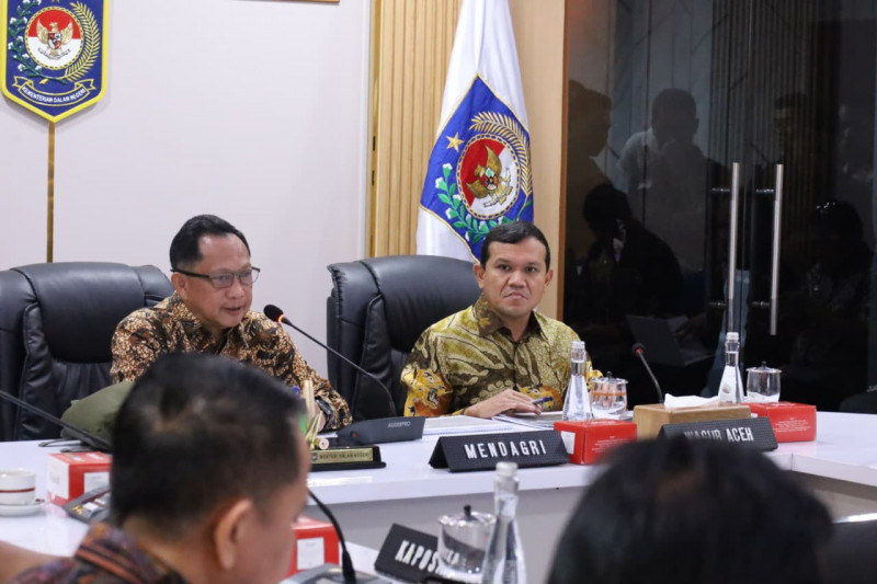 Bertemu Muhammad Tito Karnavian, Wagub Aceh Dorong Percepatan Pemulihan Pascabencana