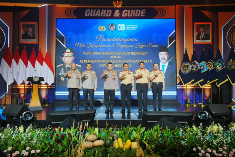 Teken Nota Kesepahaman dengan Kementerian Imipas, Kapolri Harap Sinergisitas Makin Optimal