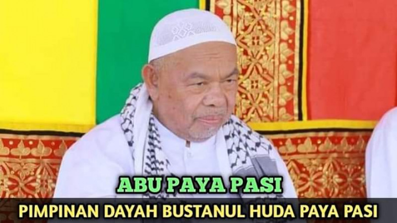 Abu Paya Pasi Mundur Dari Penasehat DPA Partai Aceh, Tuha Peut Wali Nanggroe dan Ketua Umum MUNA, Ini Alasannya