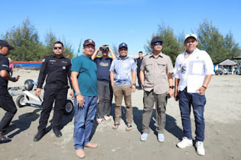 Kabid Humas Polda Aceh Tinjau Venue Cabor Layar PON