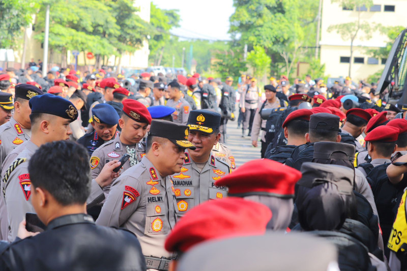 Operasi Pekat Krakatau 2025: Target 200 Kasus, Polda Lampung dan Jajaran Berhasil Ungkap Lebih dari 100 Kasus*
